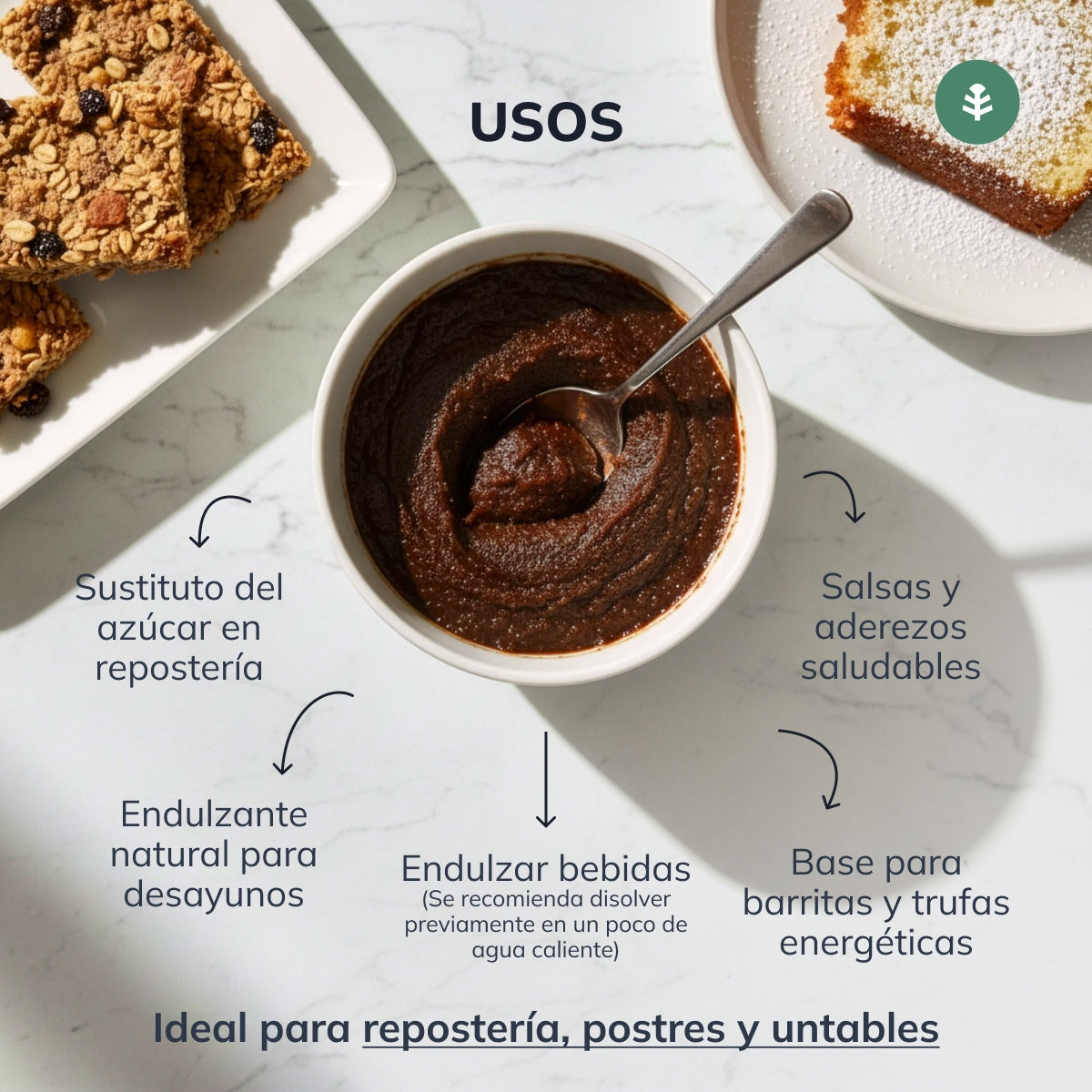 Pasta de dátil 100% natural Planeta Huerto 500 g