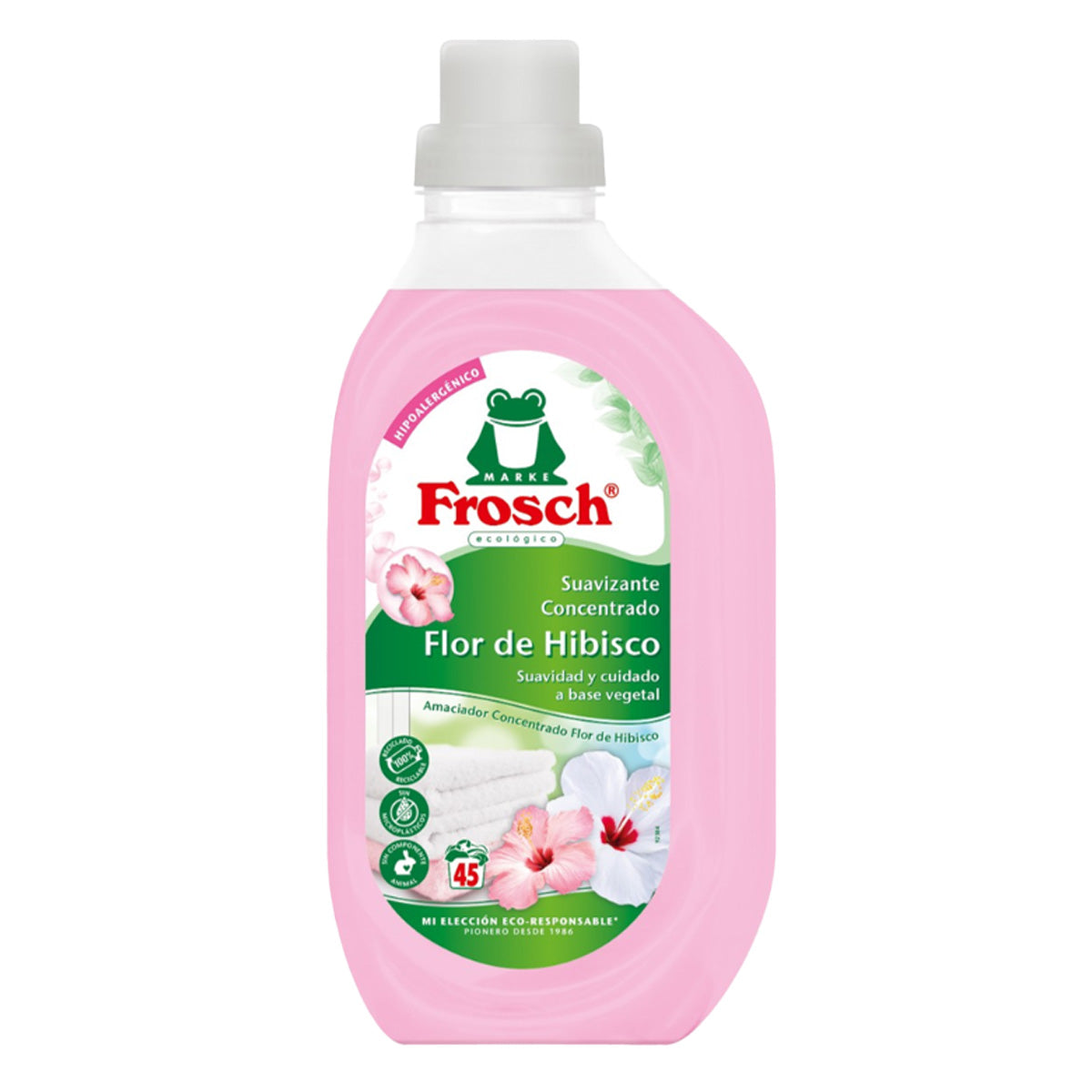 Pack 10x Suavizante Hibisco Frosch 900 ml.