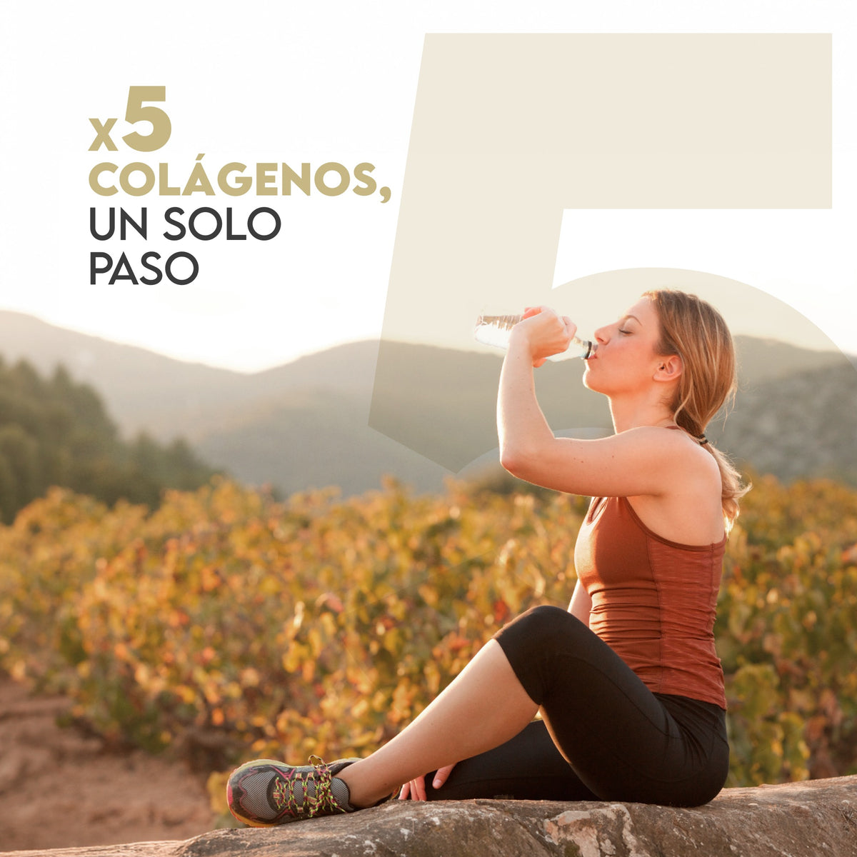 Multi Colágeno 5 tipos 60 días Articulaciones N2 Natural Nutrition 180 cápsulas