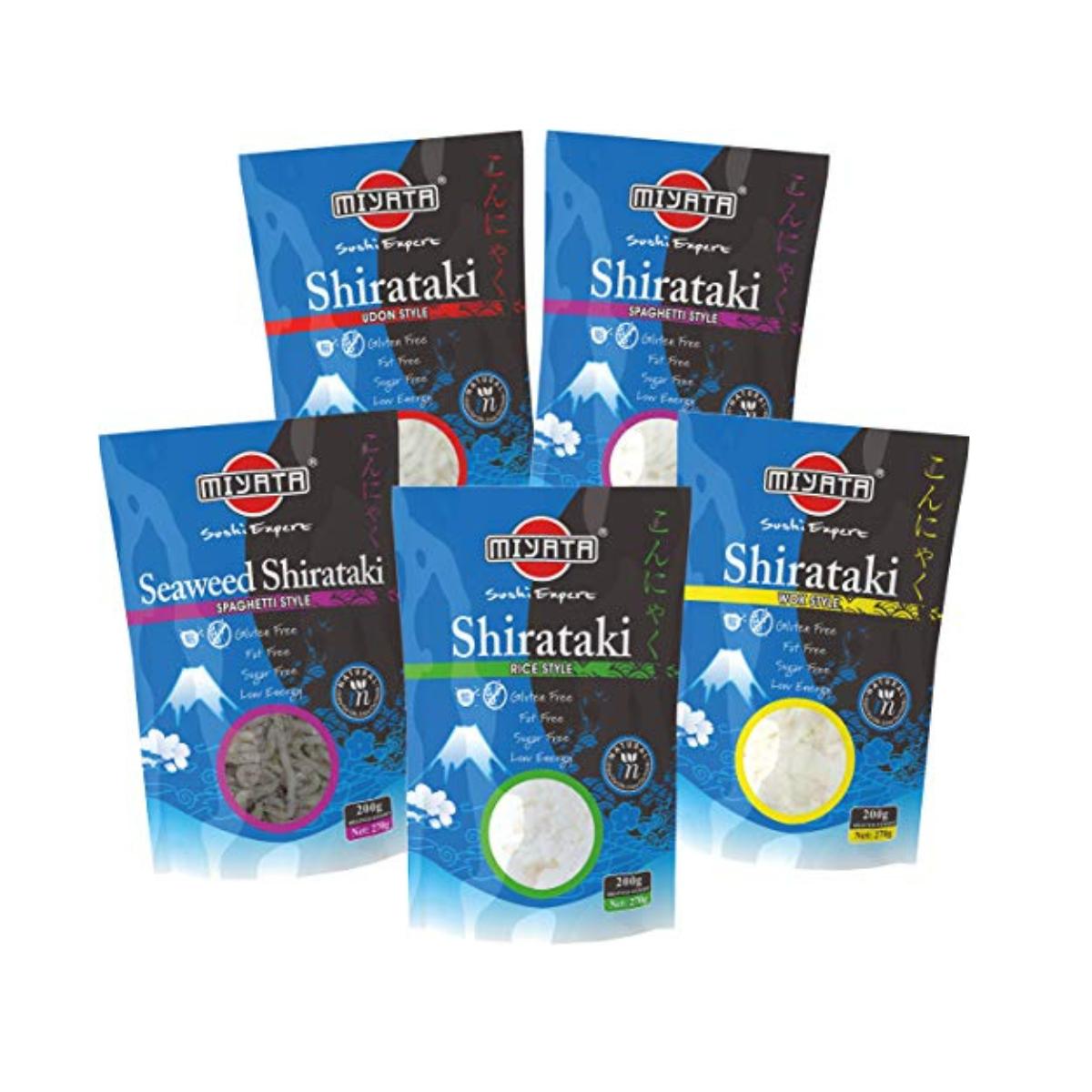 Harina Shirataki, Caja Mixta Miyata 270g