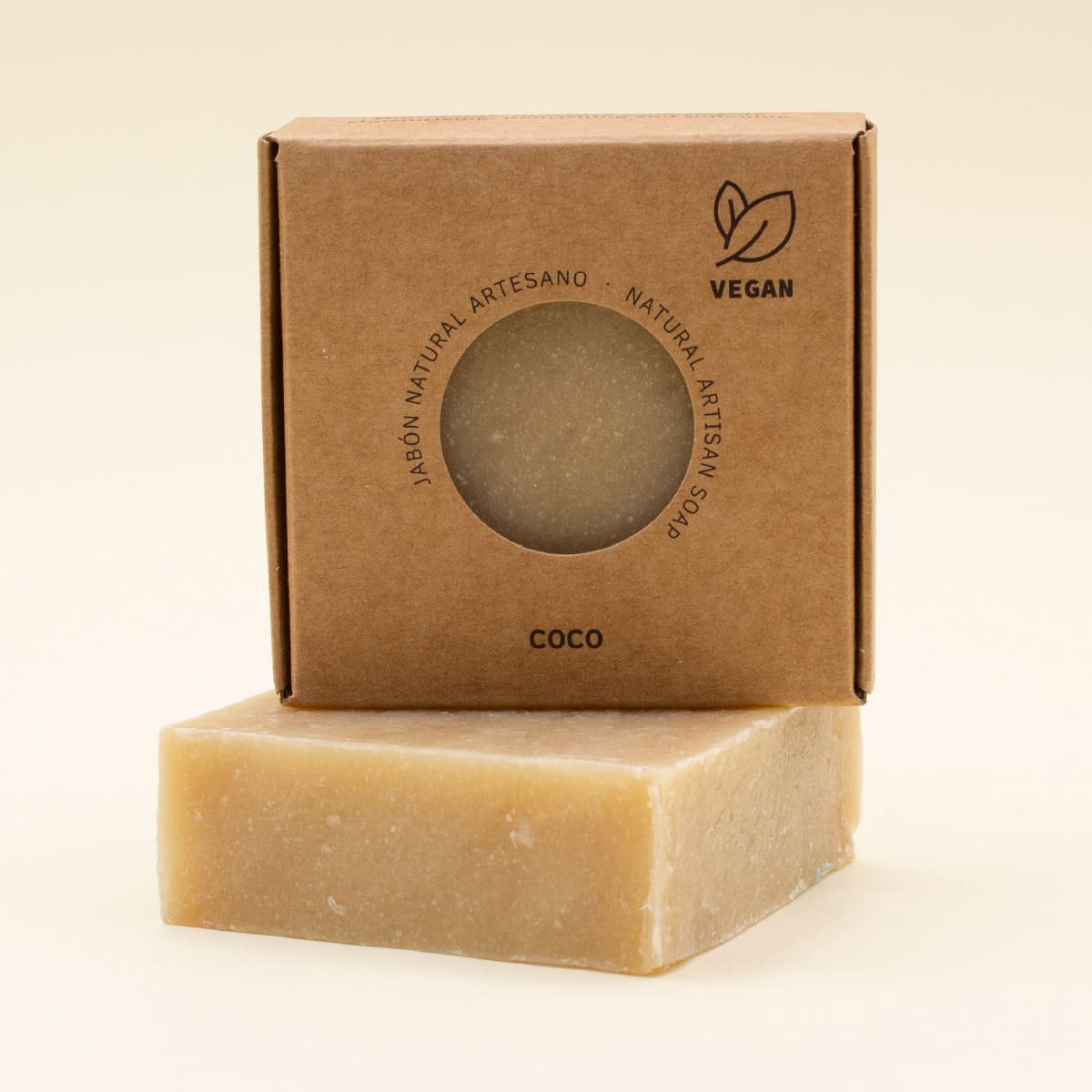 Jabón Natural Artesano de Coco Labnatur 100 g | Purifica e Hidrata | Vegano_3