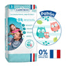 CARRYBOO - Pañales Ecológicos T5 (12-25kg) - Jumbo 44 pañales