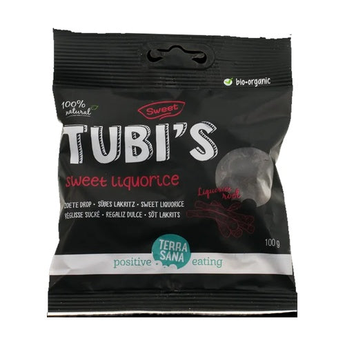 Tubi's Regaliz dulce 100 g Terrasana