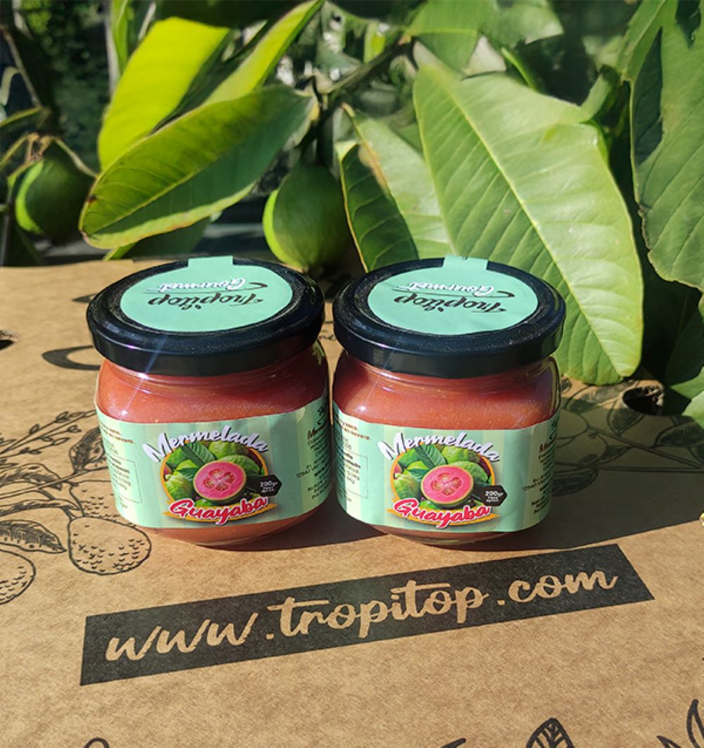 Mermelada De Guayaba Artesanal 4 Botes Tropitop