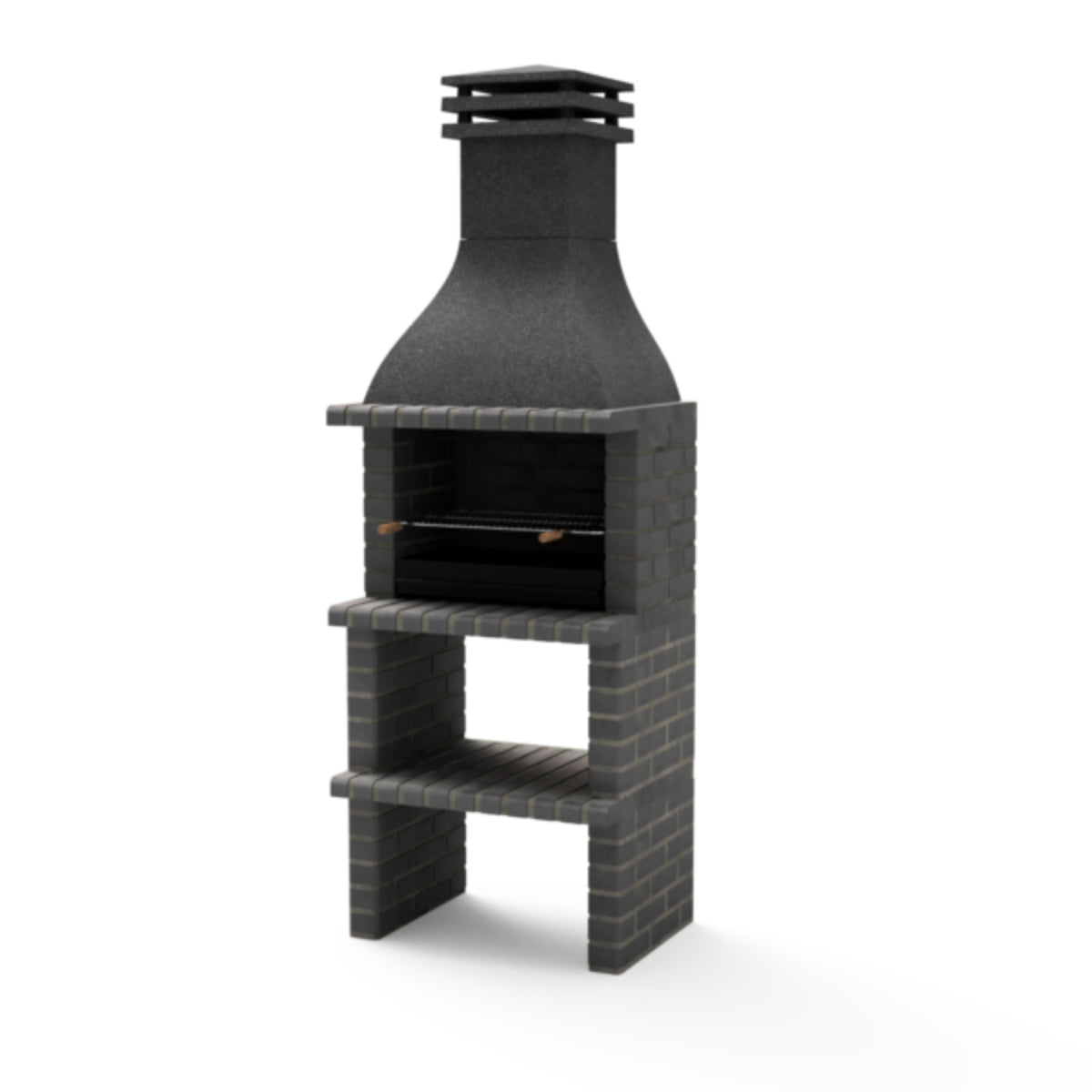 Barbacoa Taos Plus negro, Movelar