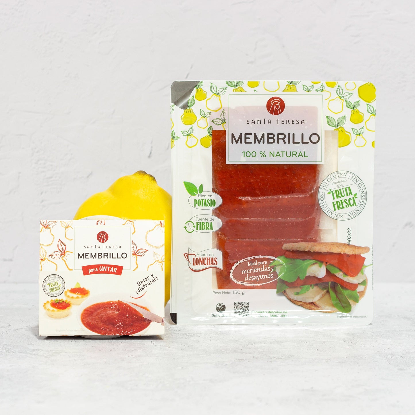 Pack Membrillo Untar Y Membrillo En Lonchas 150 G_0