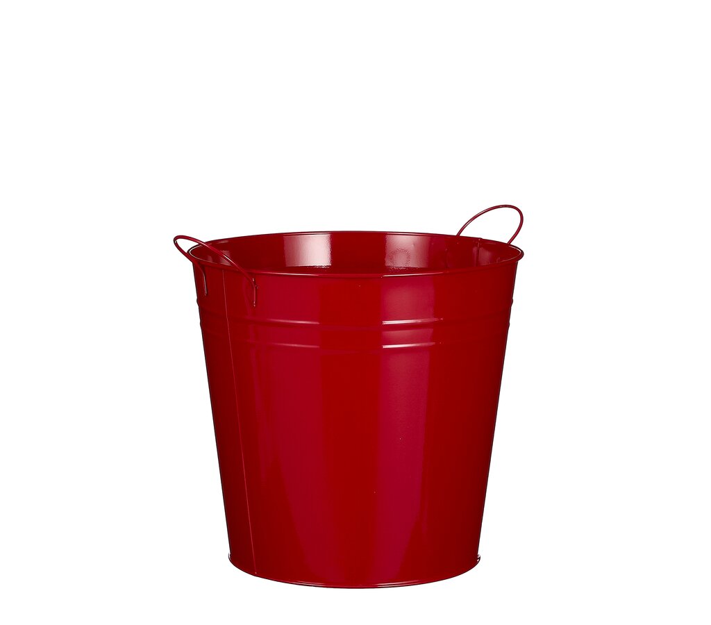 Macetero Zink Rojo 27 Cm_0
