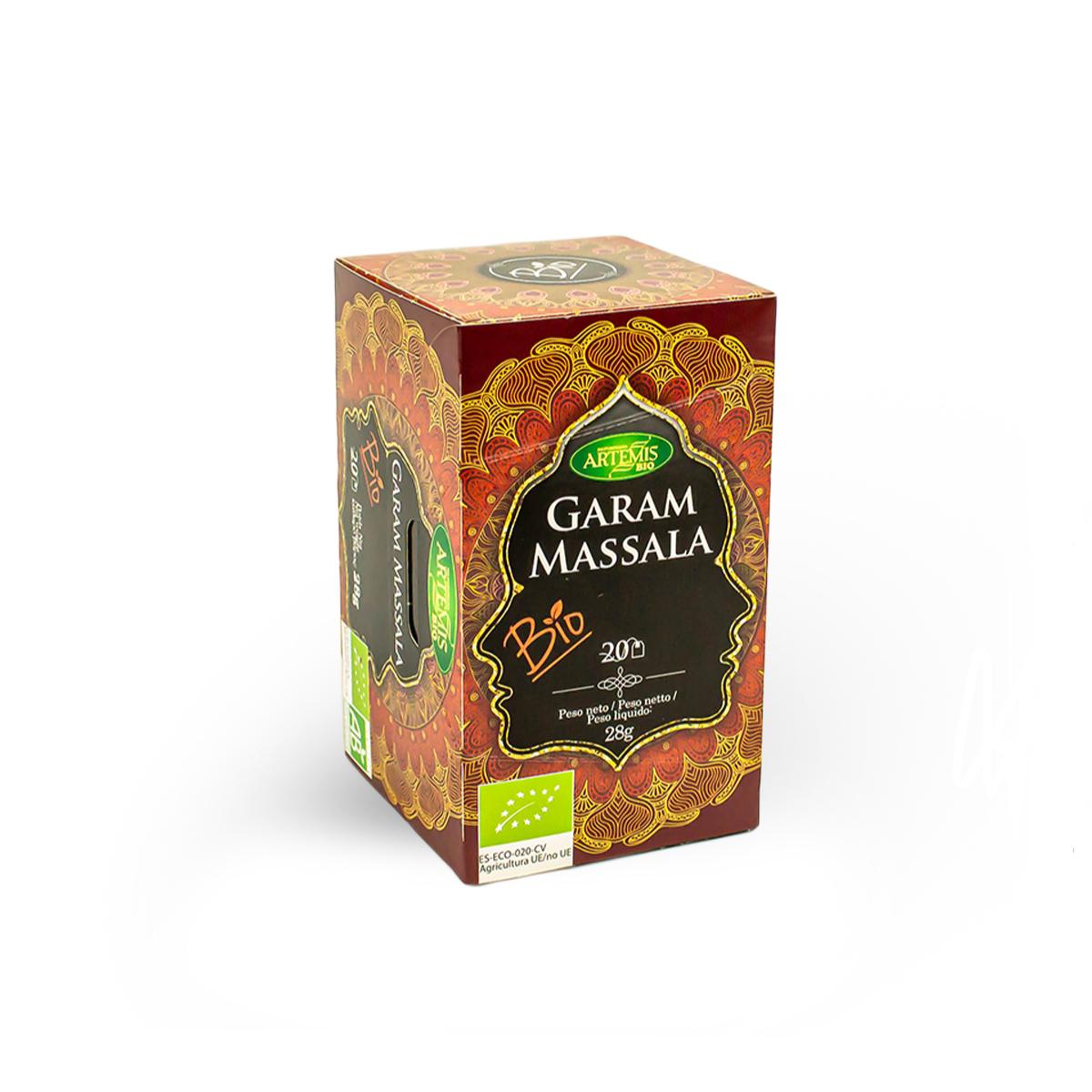 Garam Massala Artemis 20 filtros.