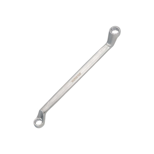 Llave Estrella Acodada Plus Acero Cromo Vanadio 10x11 Din 838. Llave Doble Boca Acodada, Llave Fija Estrella Acodada