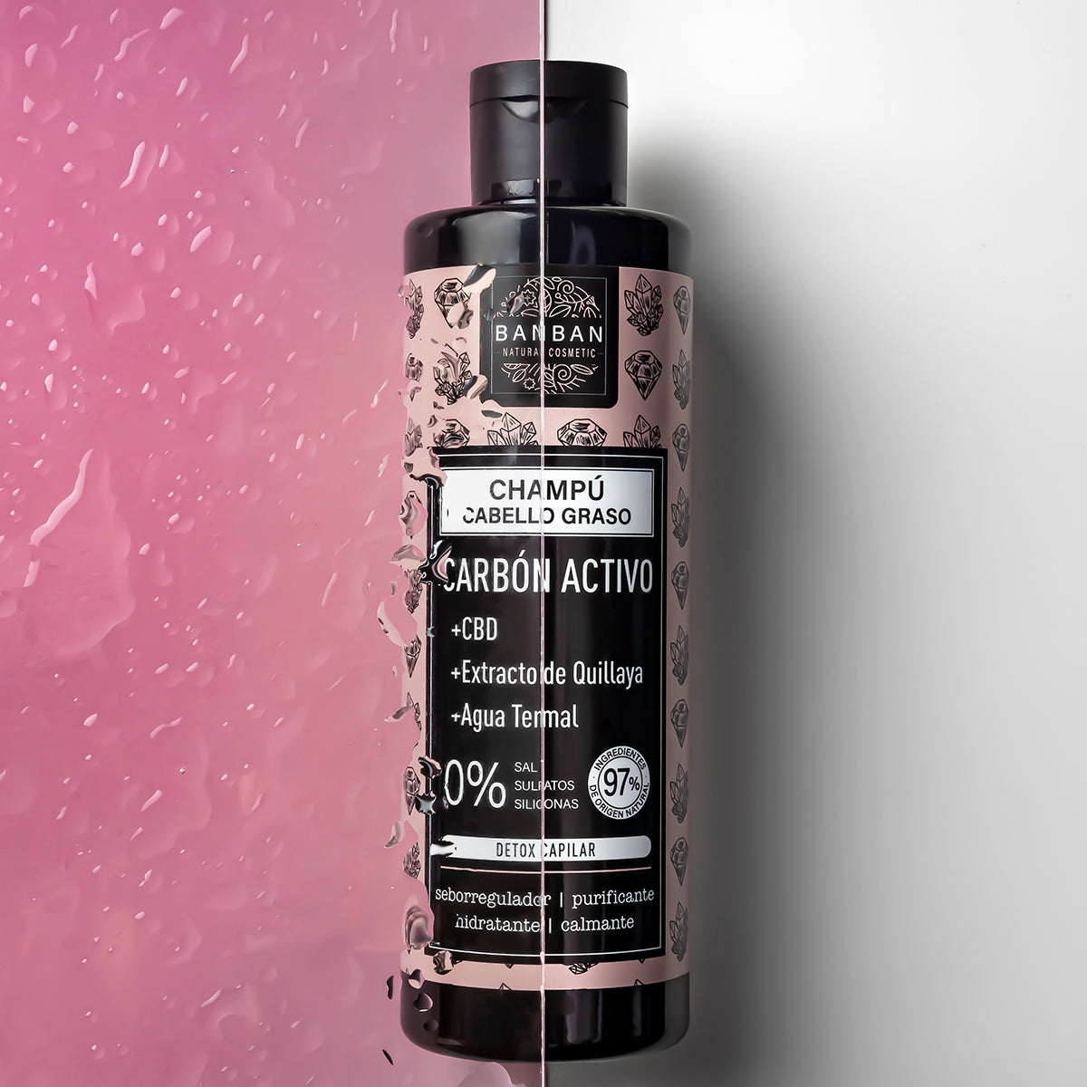 Champu Carbon Activo Detox Capilar 250ml Banban_4