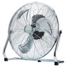 Ventilador Industrial Suelo, 35 Cm, Cuerpo Metal, 3 Aspas Metálicas, 3 Velocidades, Silencioso Mpm Mwp-04, Plata