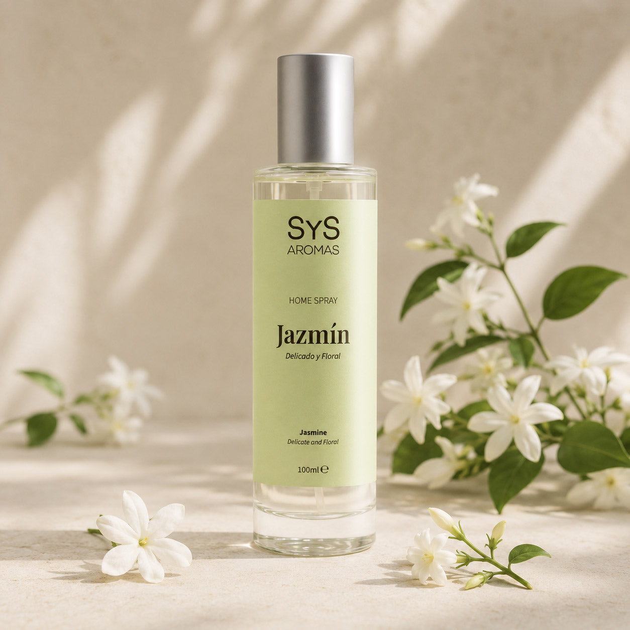 Ambientador Pulverizador Jazmín Origins SYS Aromas 100 ml | Aroma Floral y Delicado | Relajante_2