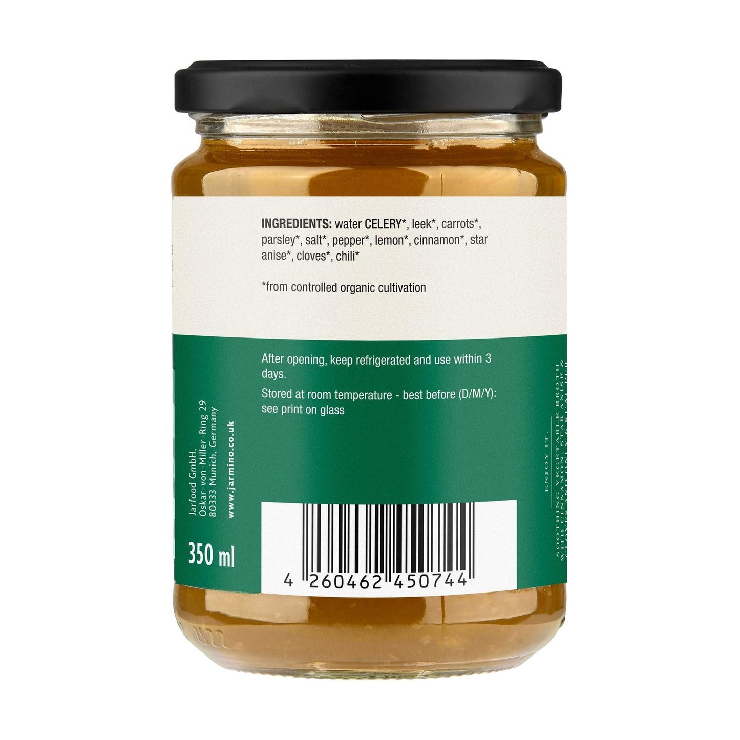 Caldo Vegetal Calma Keto Jarmino 350ml