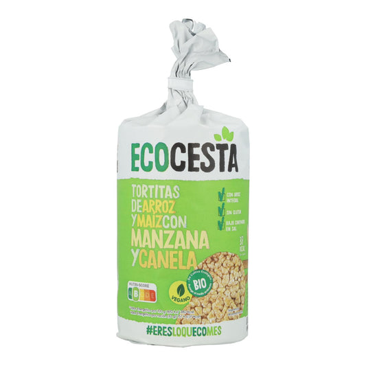 Tortitas de Arroz y Maíz con Manzana y Canela Bio Ecocesta 127 gr