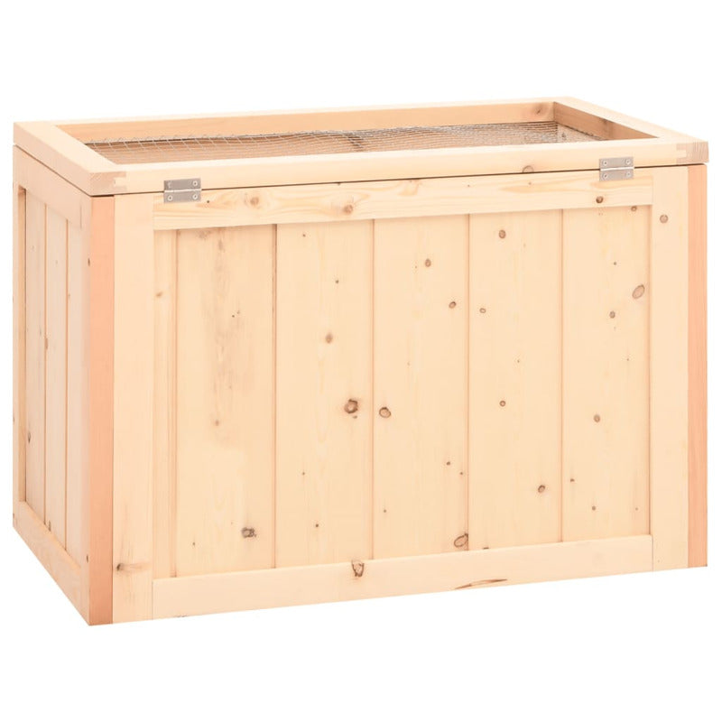 Vidaxl Jaula Para Hámster Madera Maciza Abeto 60x35,5x42 Cm_5