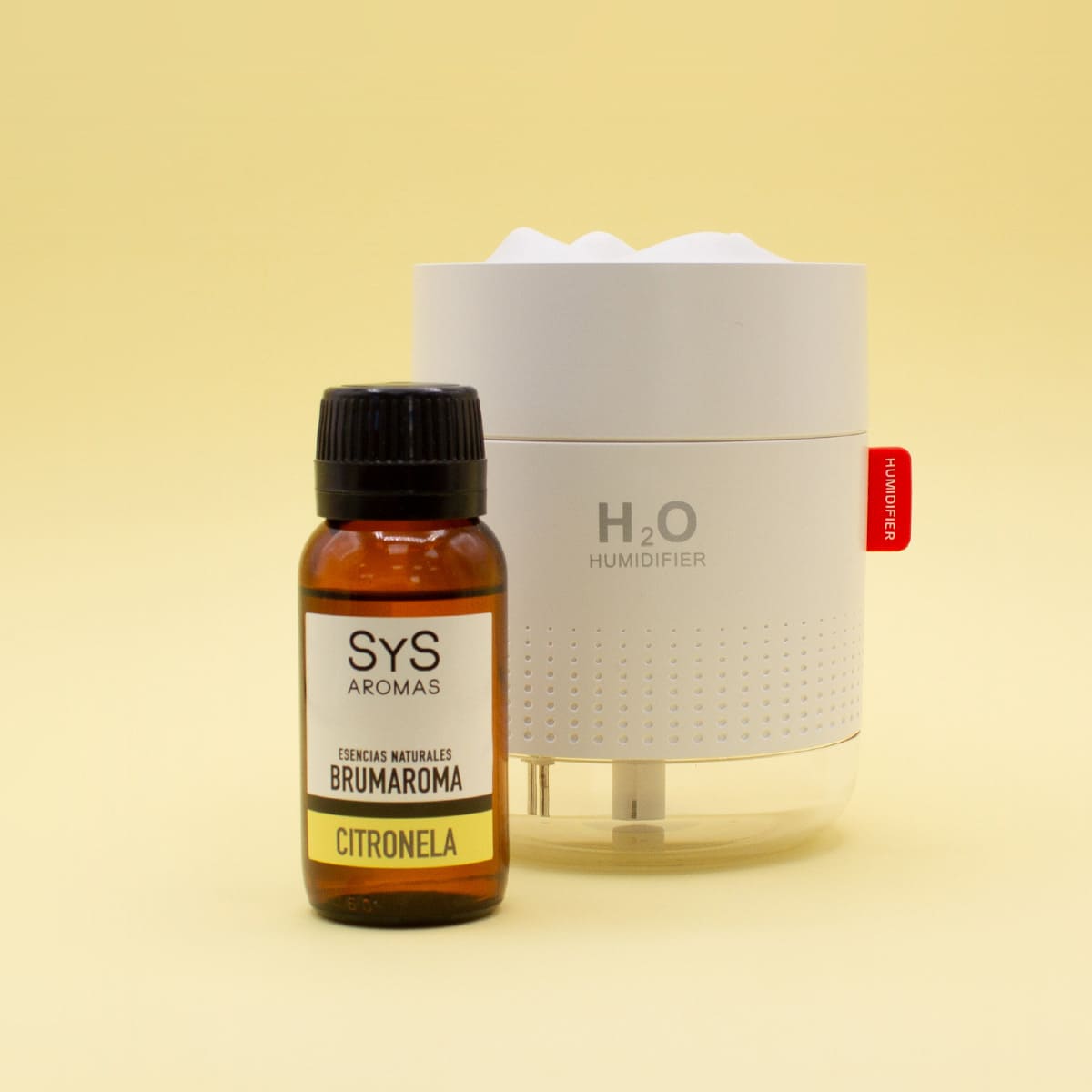 Esencia Hidrosoluble Citronela SYS Aromas 50 ml | Aroma Cítrico y Herbal | Para Humidificadores y Difusores_3