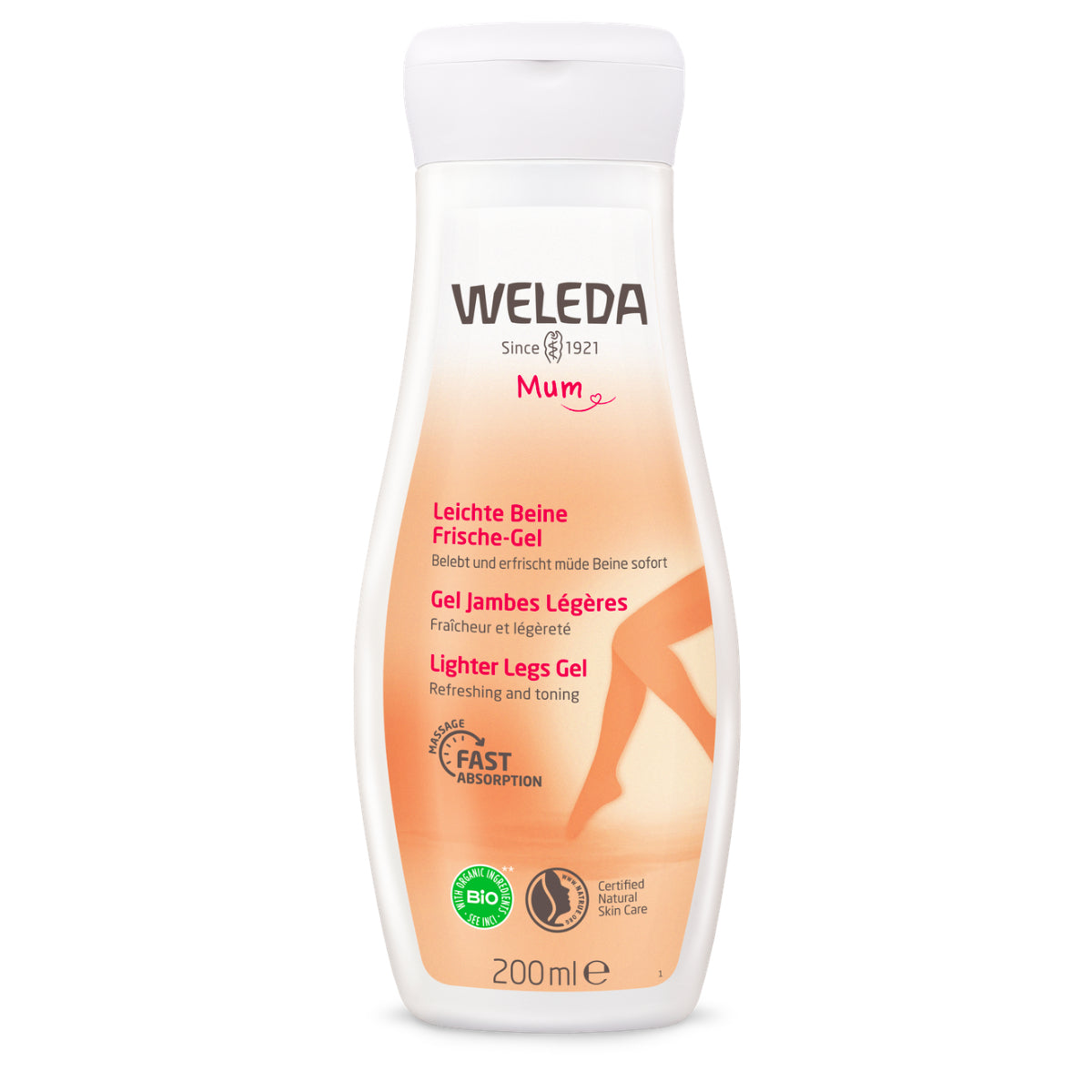 Gel Piernas Ligeras Weleda 200ml