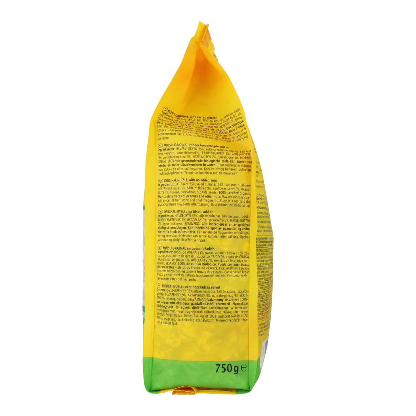 Muesli Original Rapunzel, 750 g