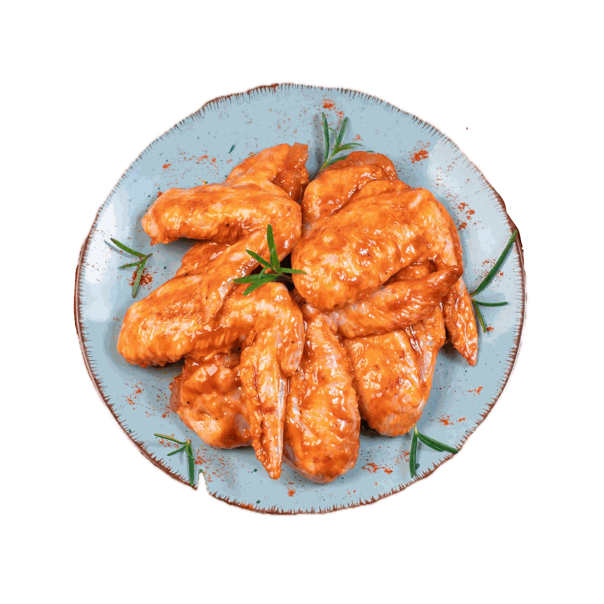 Alitas De Pollo Pastoreado Adobadas Estilo Verato. Paquete de 500 gr._0