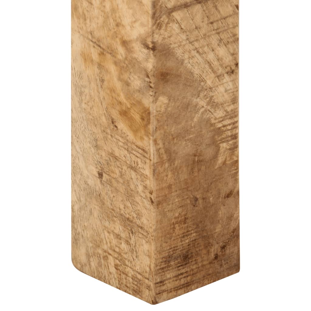 Mesa De Centro De Madera Maciza Mango 100x55x40 Cm_4