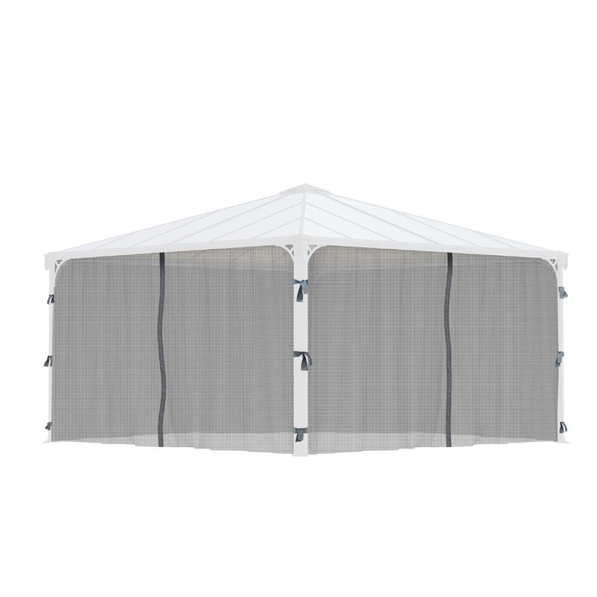 Set Mosquiteras para gazebo cenador Palermo 4300