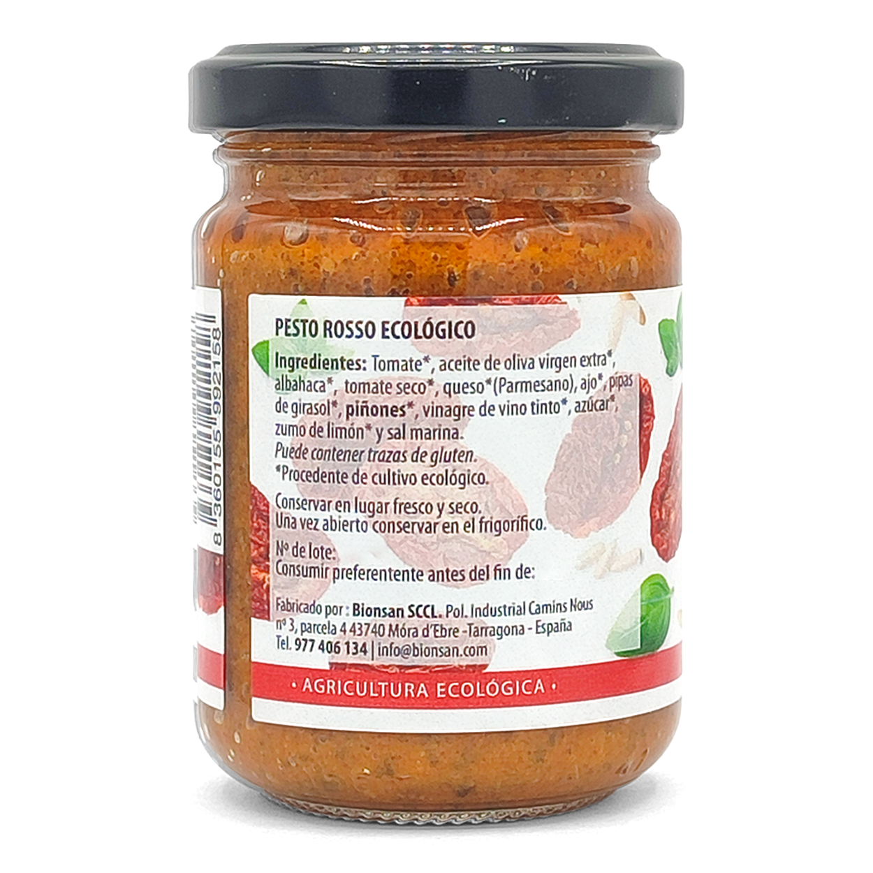 Pesto Rosso Ecológico 140g_2