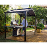 Gazebo cobertor sombreado barbacoas Austin Cenador de Aluminio 180x224 cm