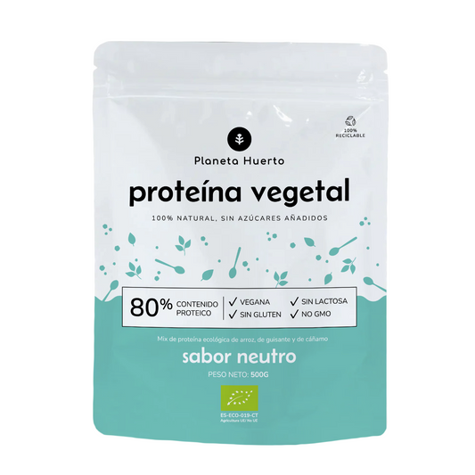 Proteína vegetal ECO neutra 80% Planeta Huerto 500 g