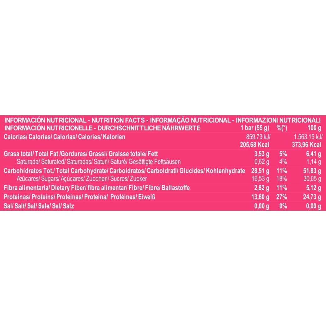 Barrita energética frutos del bosque Paleobull 55 g