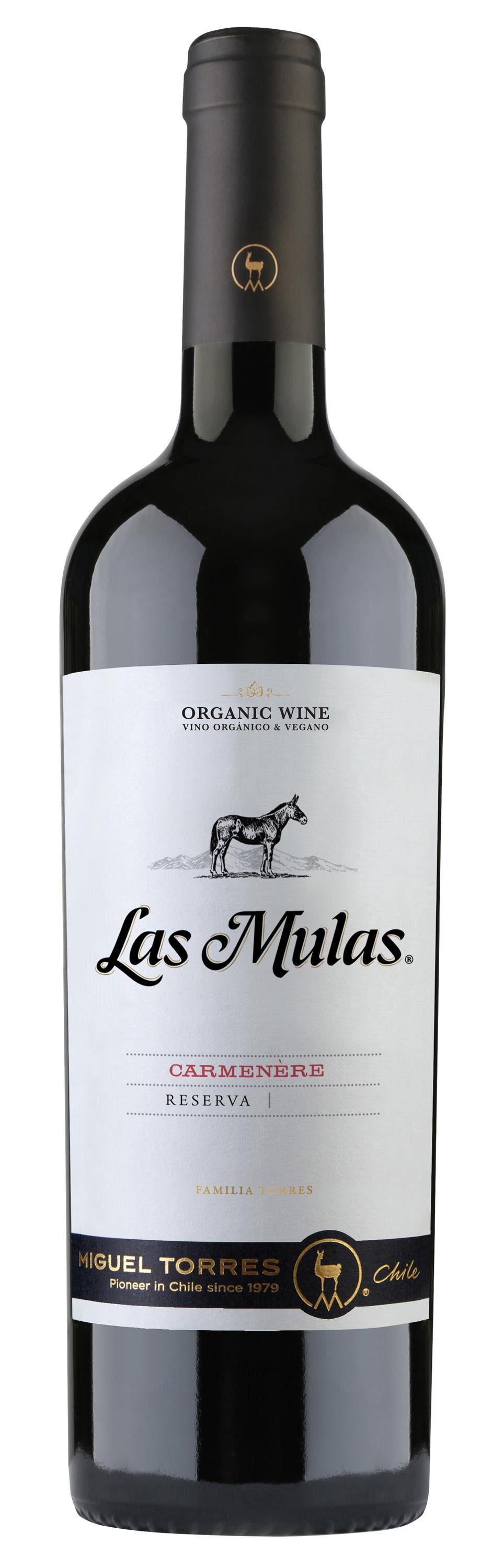Vino tinto Las Mulas Miguel Torres Chile 75 cl_0