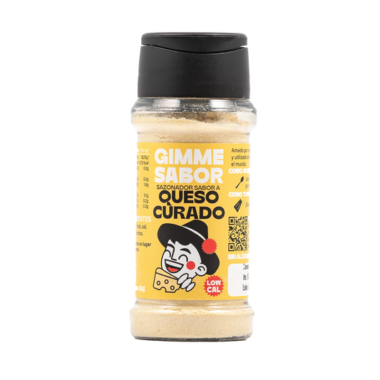 Sazonador vegetal sabor queso curado