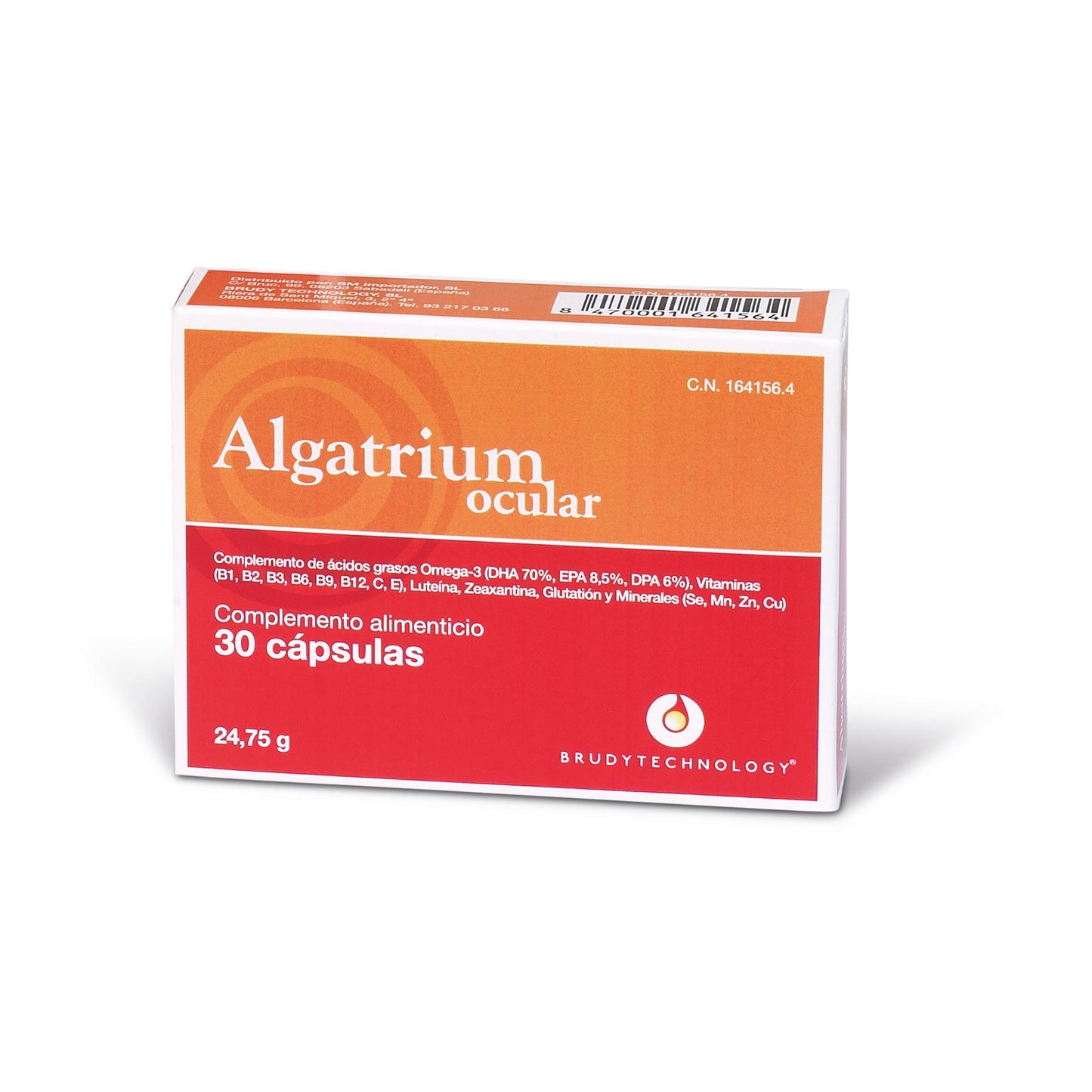 Algatrium Ocular (Luteina) 30 Perlas Brudy