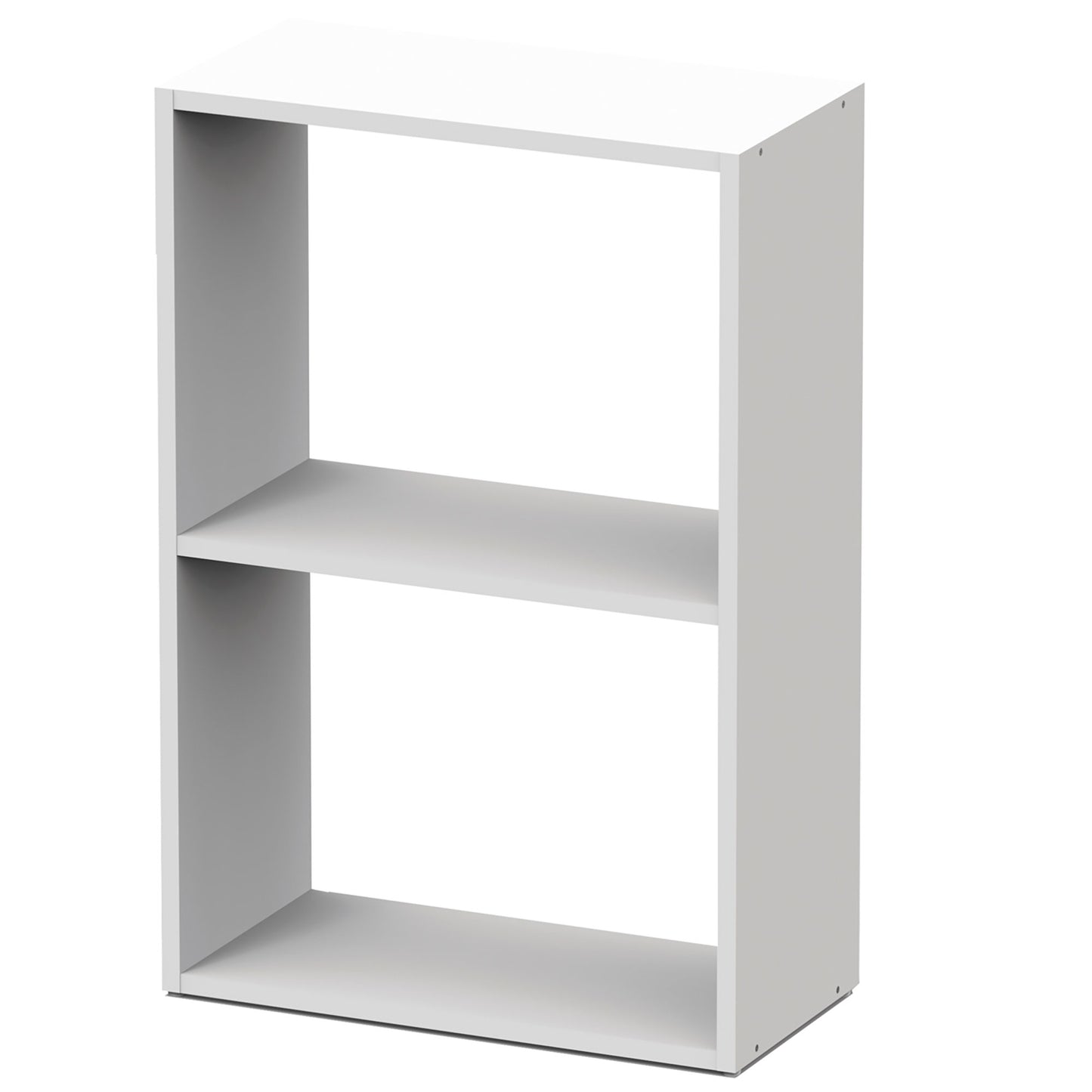 Estantería Almacenaje Libros, Muebles Salón Oficina Modernos, Librería 75x50x24,5cm Habitación, Briebe, Nova, Blanco