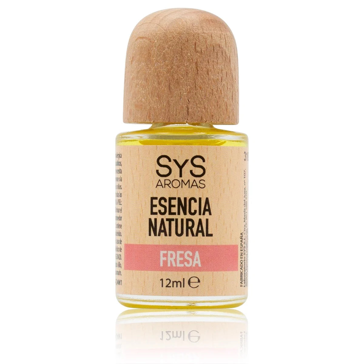 Esencia Natural Fresa SYS Aromas 12 ml | Aroma Dulce y Afrutado | Para Quemadores y Humidificadores_0