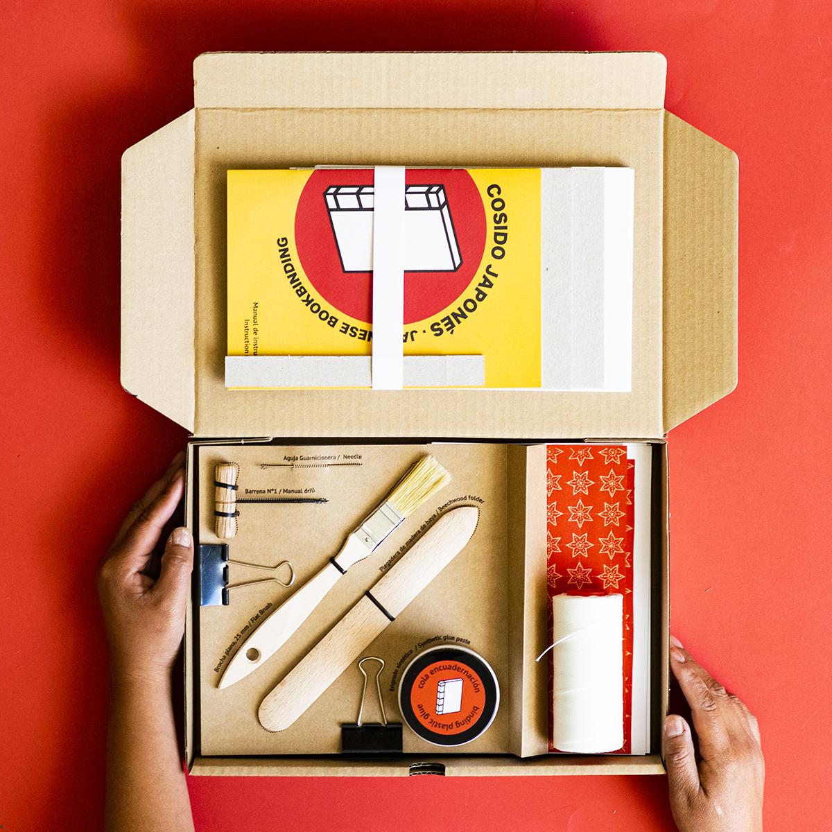 Kit Encuadernación Japonesa Constelaciones