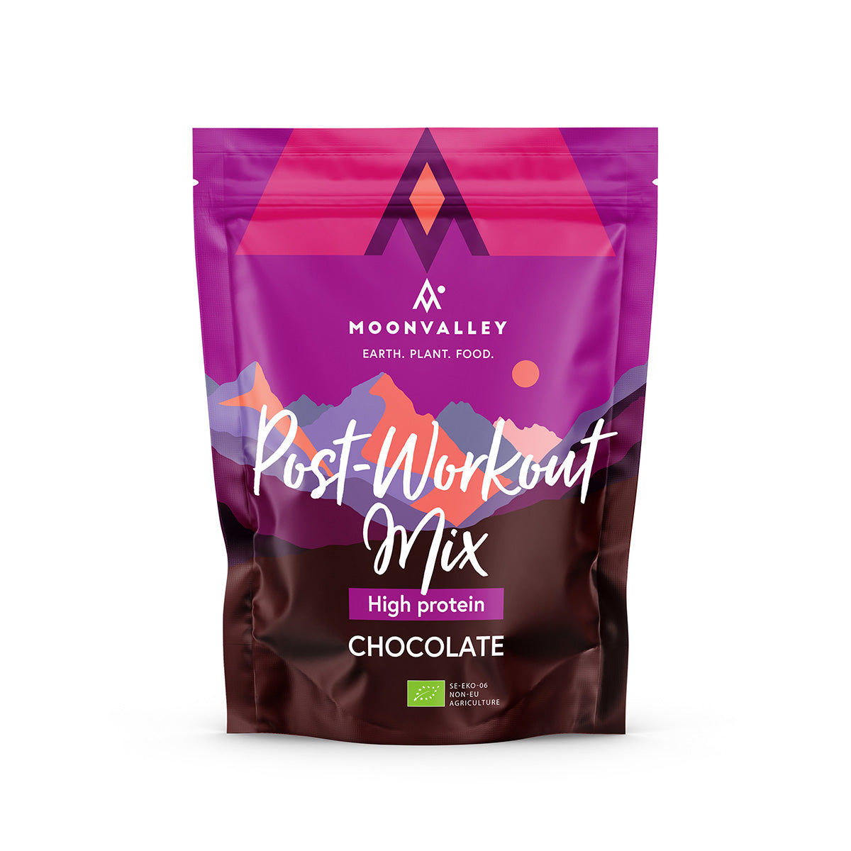 Mix Proteina Post-Workout Chocolate Bio Moonvalley 1 Kg