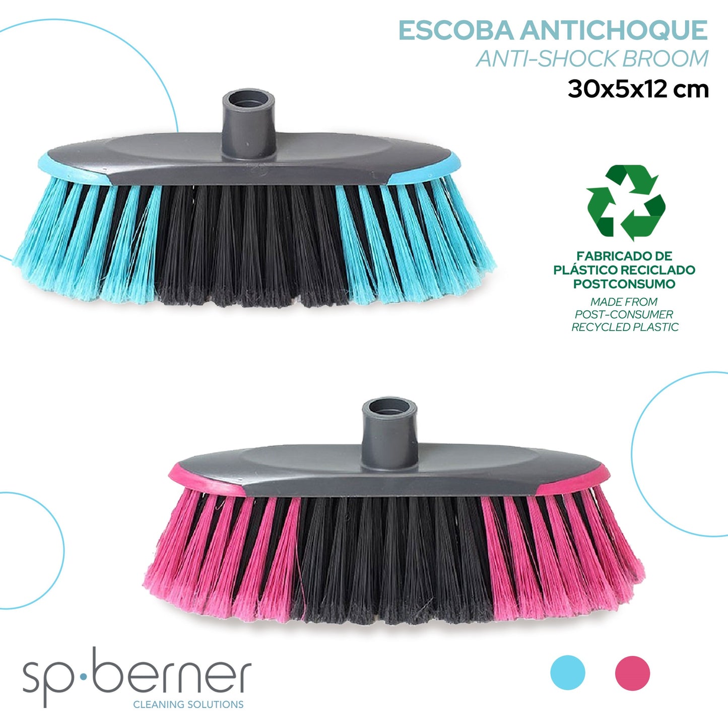 4x Escoba Antichoque Gris/azul_2
