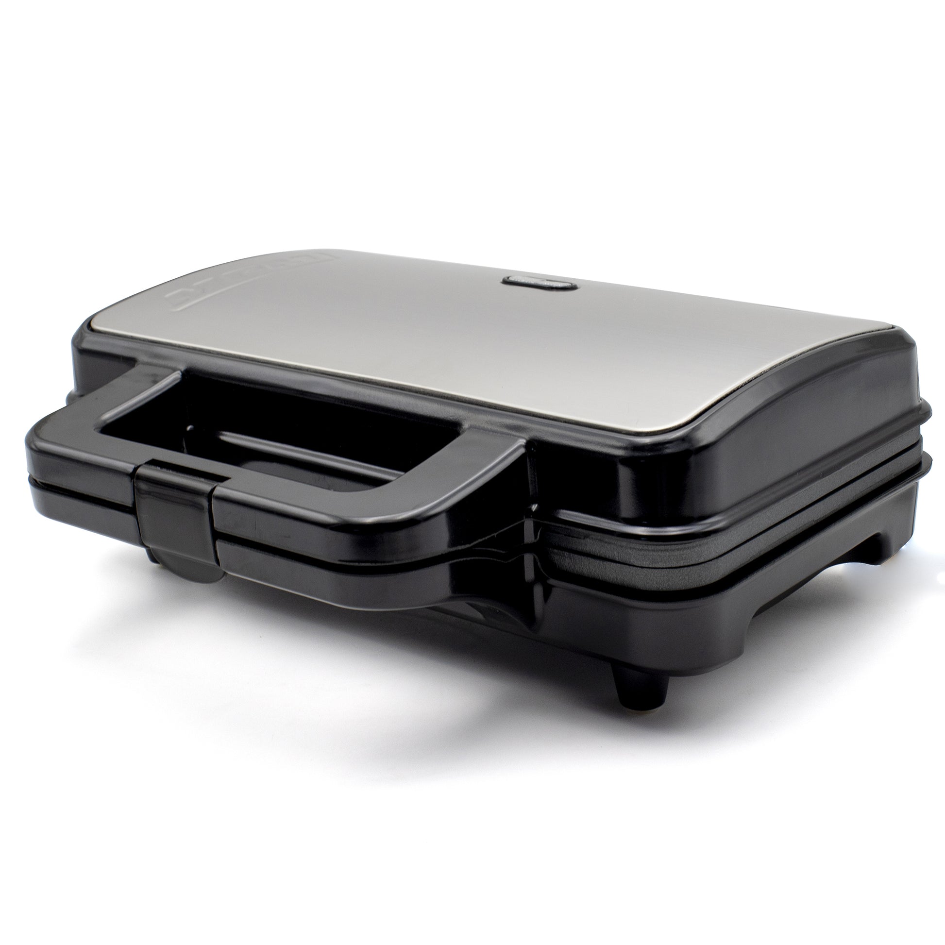 Sandwichera, 2 Sandwiches, Placas Antiadherentes, Tostado Perfecto, Acero Inoxidable Mpm Mop-20m 900w