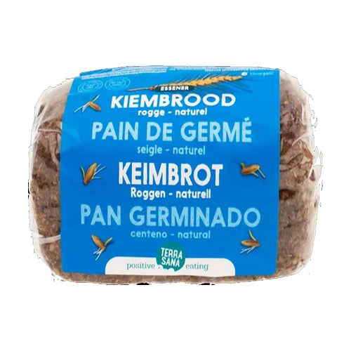 Pan germinado de centeno natural Terrasana 400g