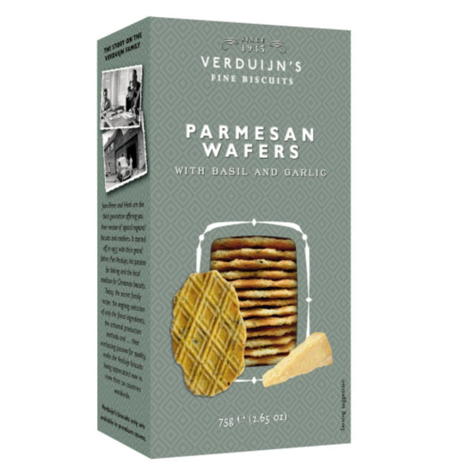Wafers con pesto y queso parmesano Verdujins 75g