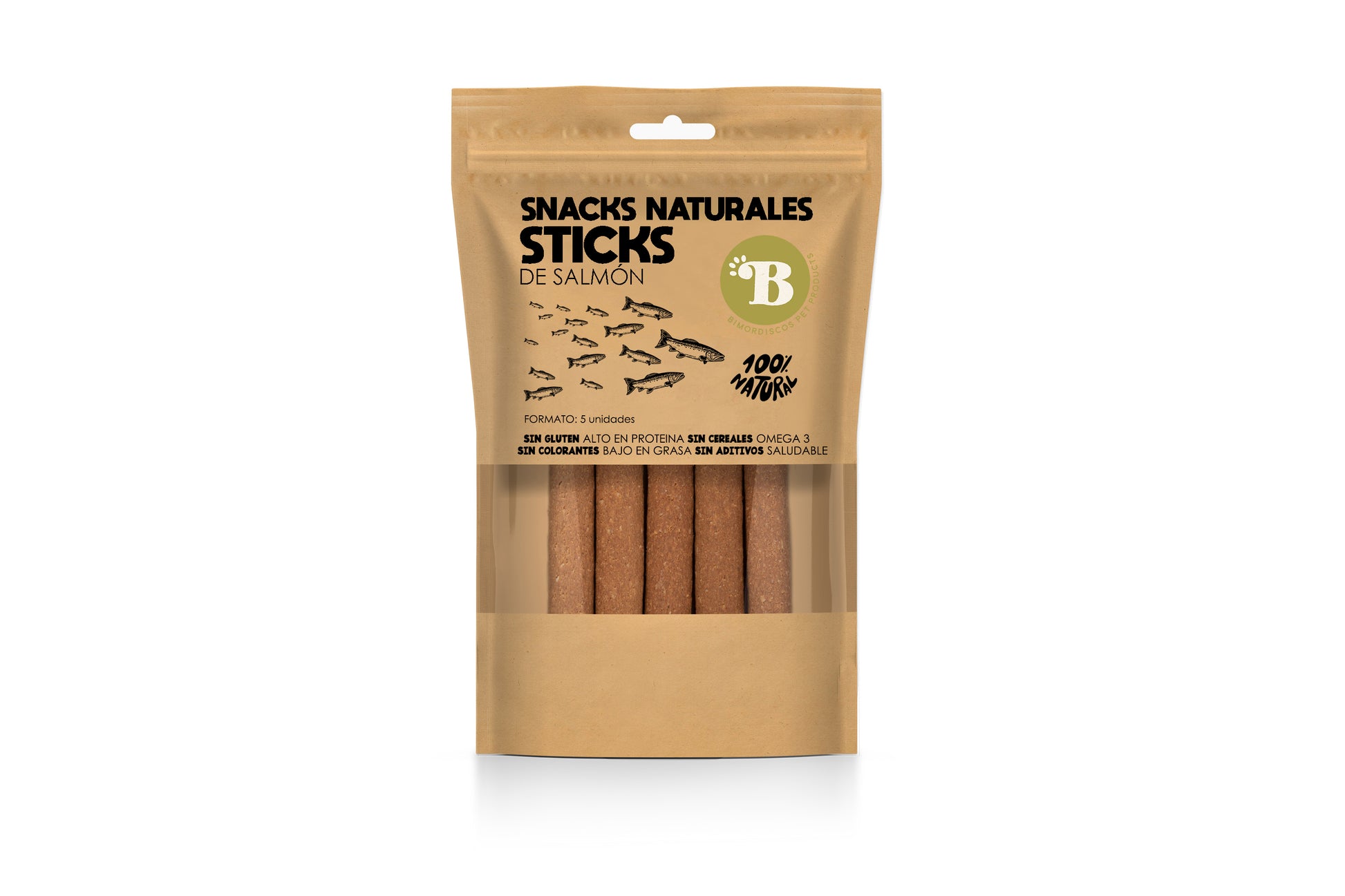 Bimordiscos Barritas De Salmón Para Perros Y Gatos.