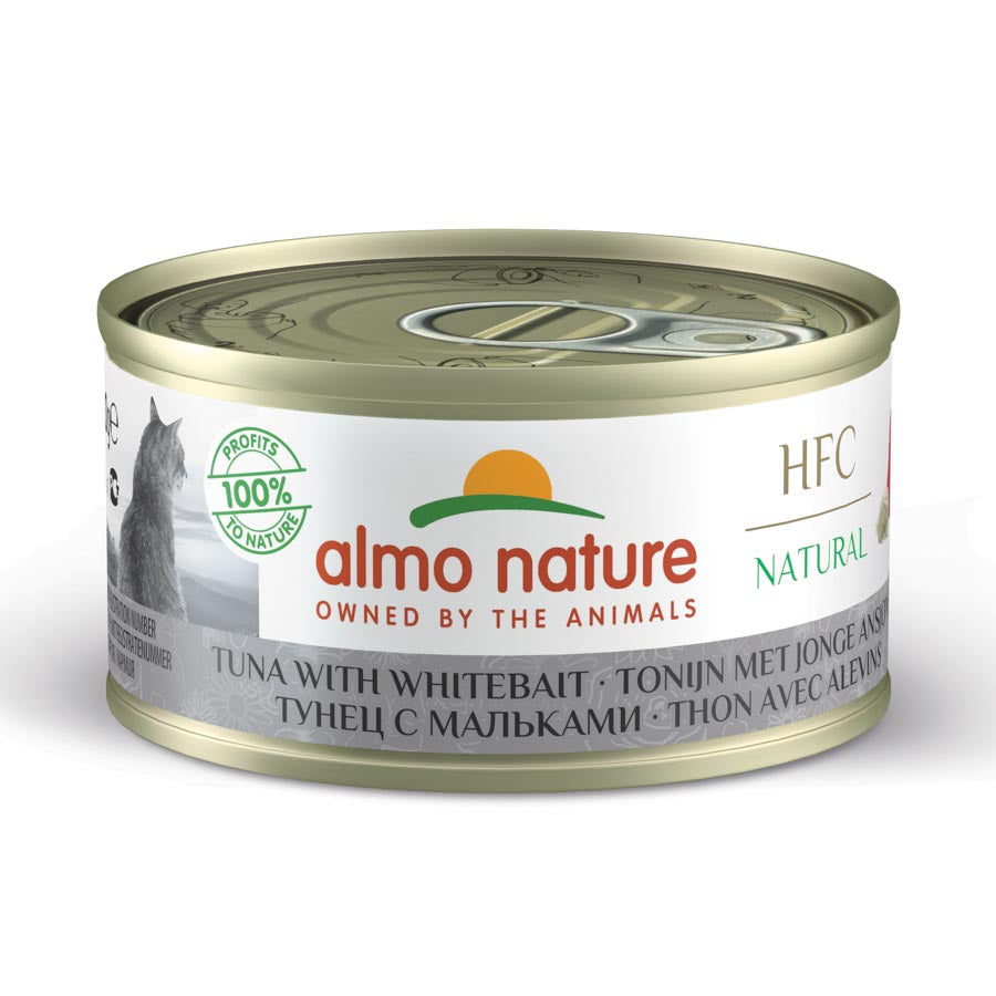 Almo Gato Hfc Natural Lata 70gr Atún&anchoa_0