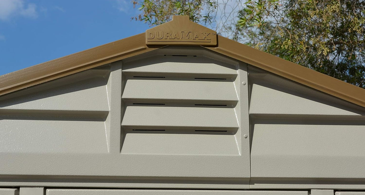 Caseta apex 10,5x8 De Pvc - Marfil + Marrón - 326,2x249,3x234,4 Cm_5