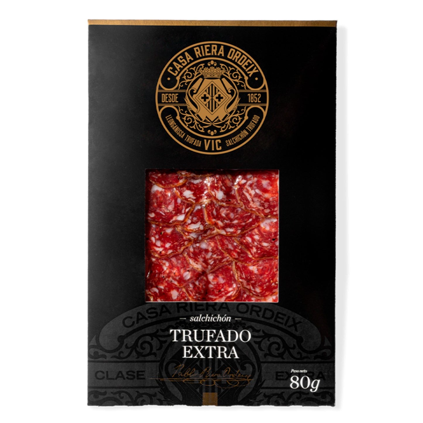 Salchichón Trufado Loncheado 80 Gr._0
