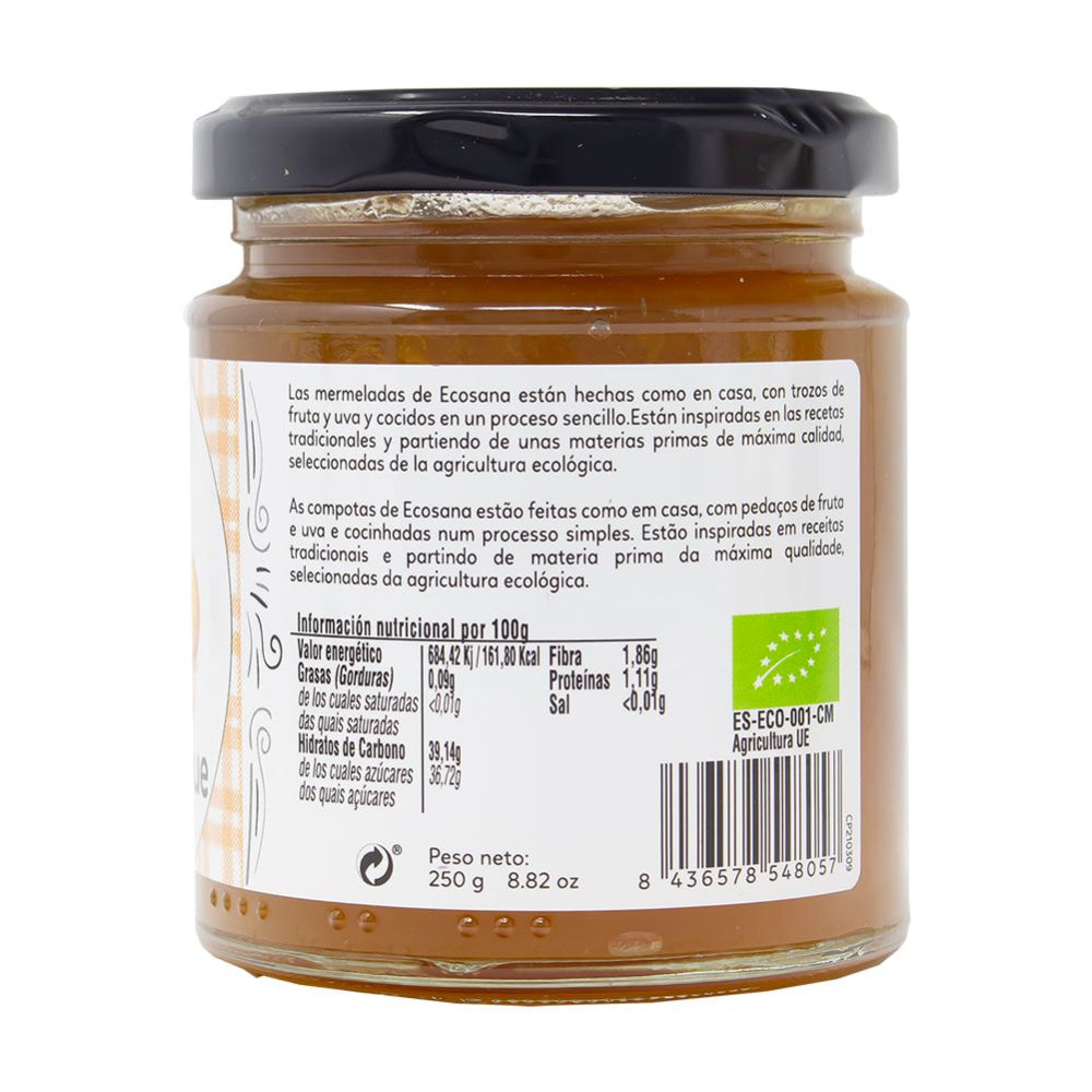Mermelada De Albaricoque Con Sirope De Ágave Bio 260 Gr