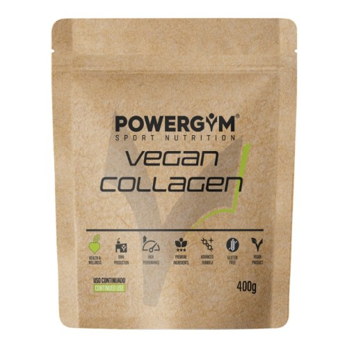 Colágeno vegano para deportistas Powergym 400 g