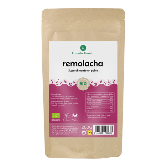 Remolacha en polvo Eco Planeta Huerto 200 gr