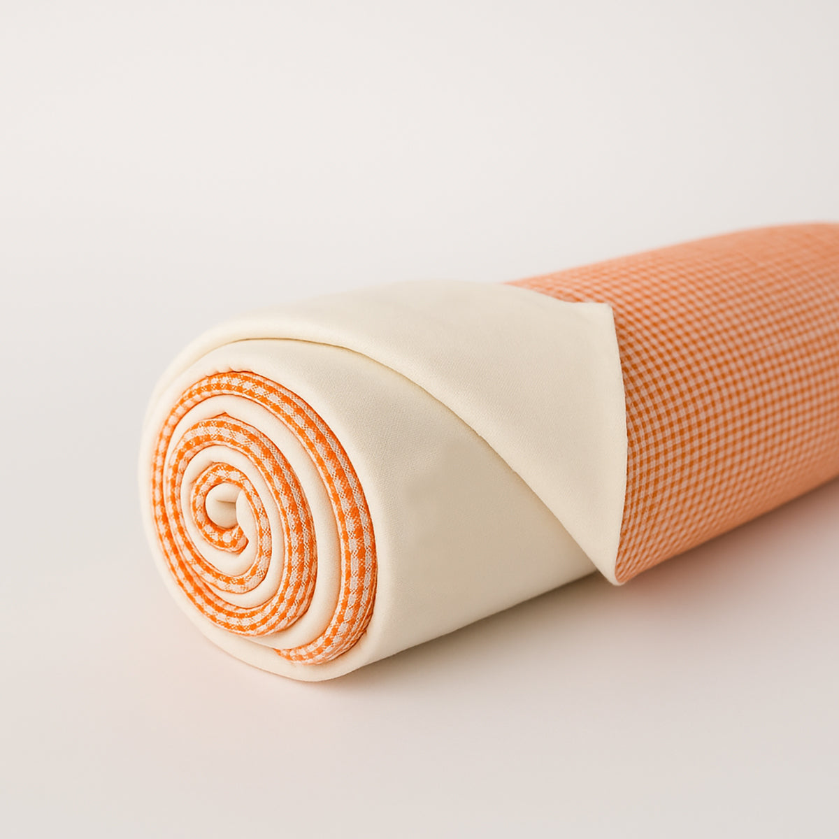 Manta De Algodón Orgánico Rex Blanco Y Vichy