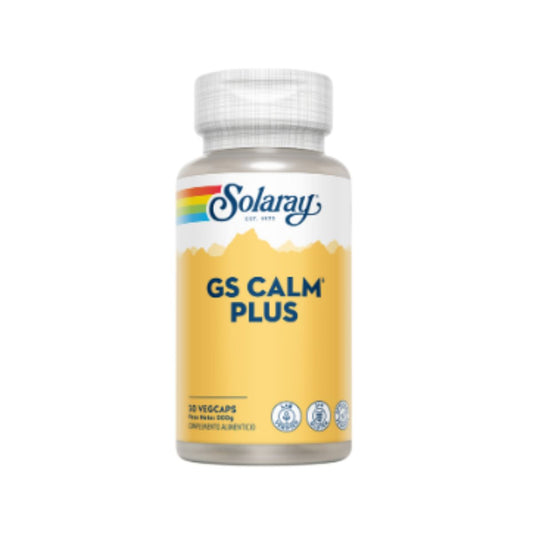 G.S. Calm Plus Solaray 30 Caps