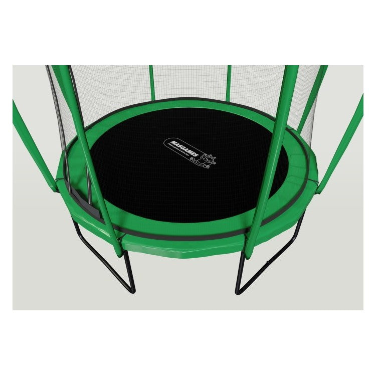 Cama Elastica Masgames Premium 305 Con Red Protectora, Escalera Y Anclajes.